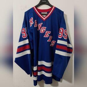 Starter Authentic Vtg. Ny Rangers Wayne Gretsky Home Jersey Size 52-R